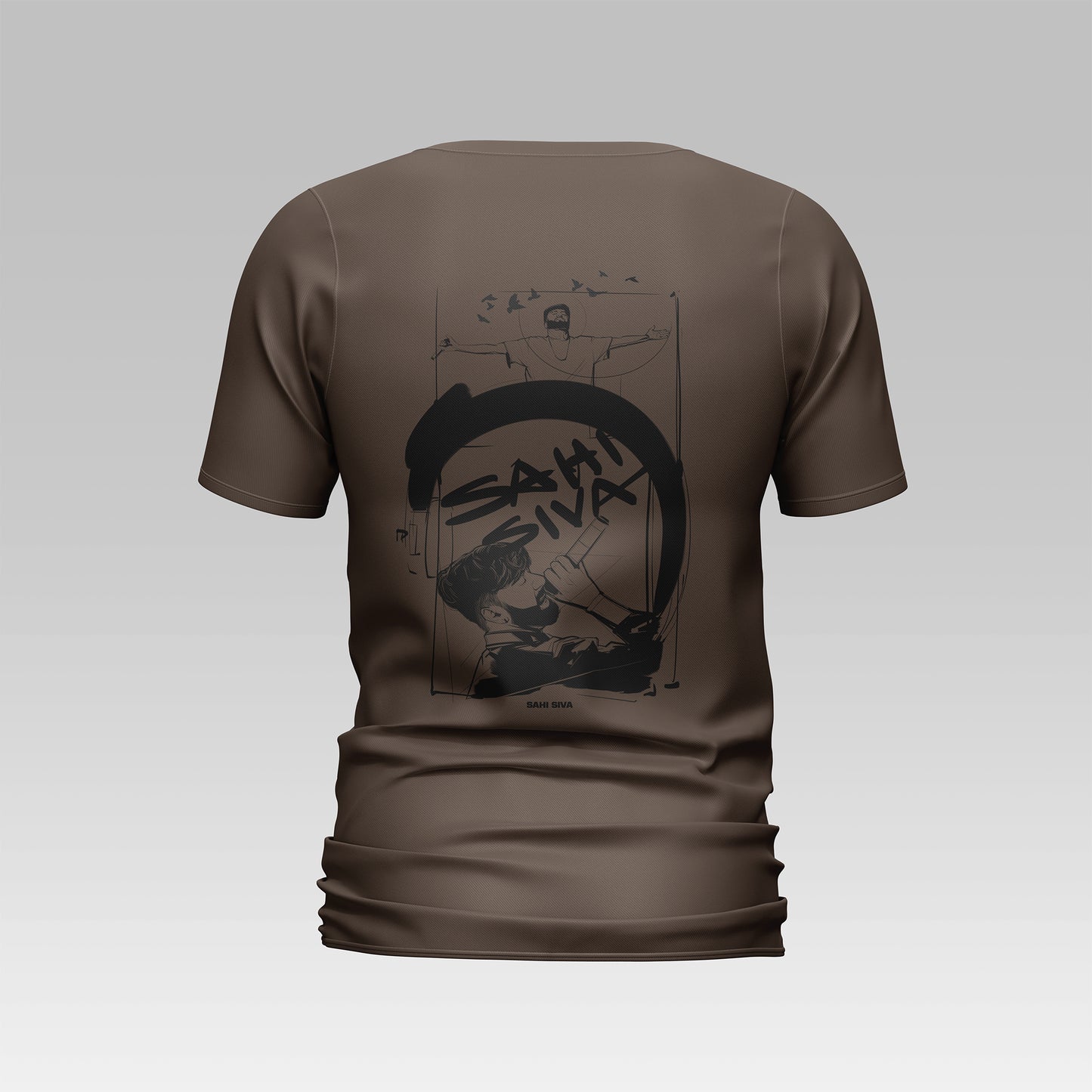 "SS024 Graphic T-shirt featuring a unique bold graphic design, crafted with high-quality materials for comfort and style."