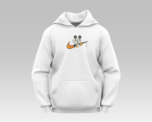 "Nike X Mickey Mouse Hoodie – Iconic Disney Character Design on Stylish Nike Hoodie, Comfortable and Warm, Perfect for Disney Fans and Fashion Enthusiasts"