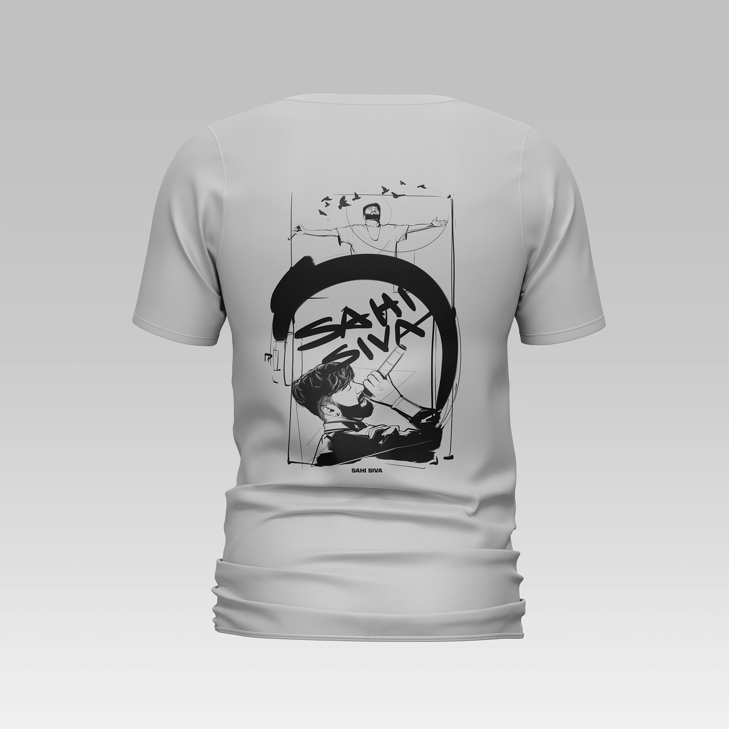 "SS024 Graphic T-shirt featuring a unique bold graphic design, crafted with high-quality materials for comfort and style."