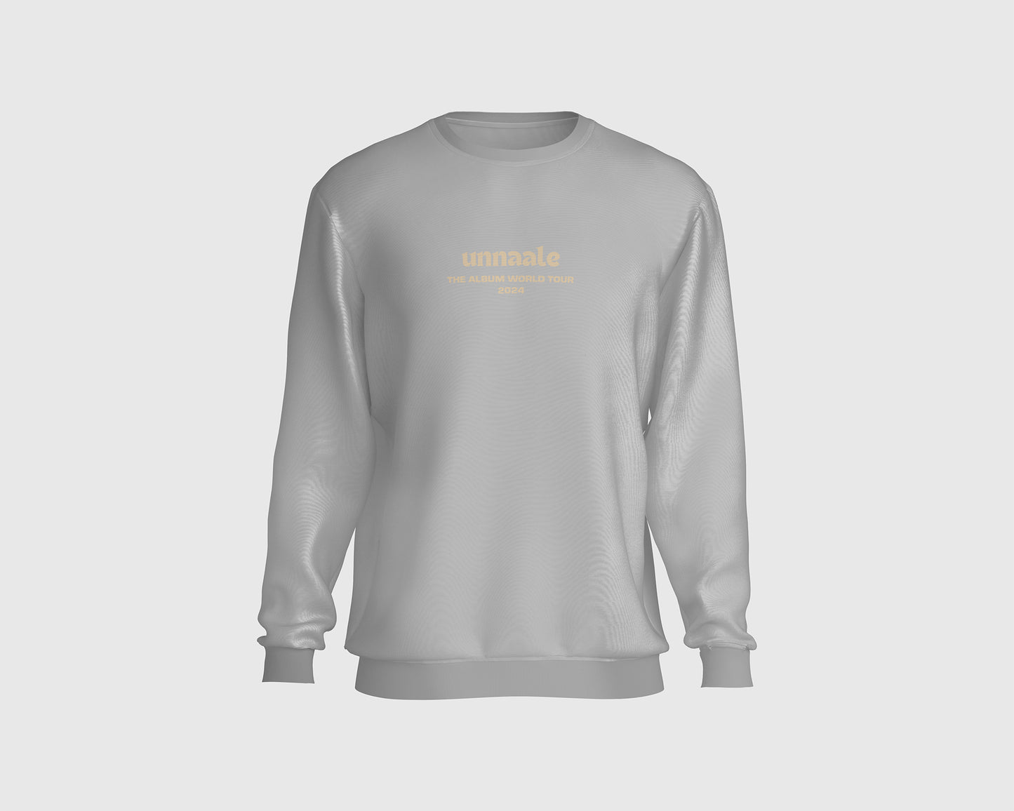 "SS024 World Tour Sweatshirt featuring a bold travel-inspired design, made with premium materials for comfort and style."