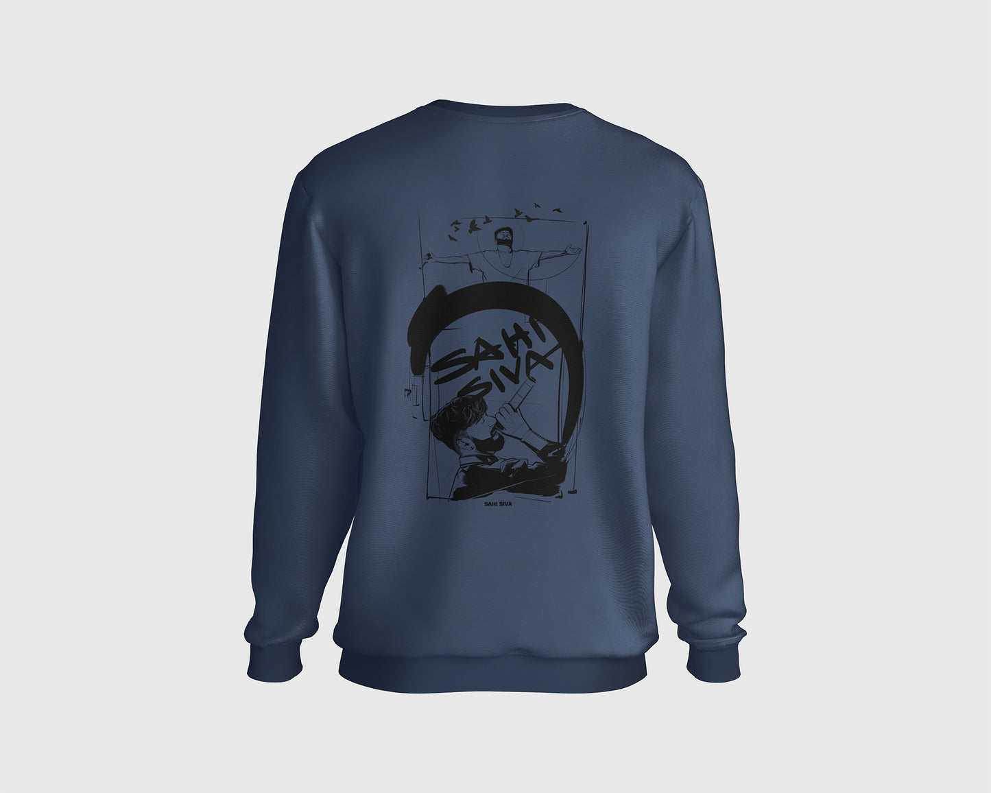 "SS024 Graphic Sweatshirt featuring a unique, bold graphic design on a comfortable, high-quality fabric in a casual style, perfect for any season."