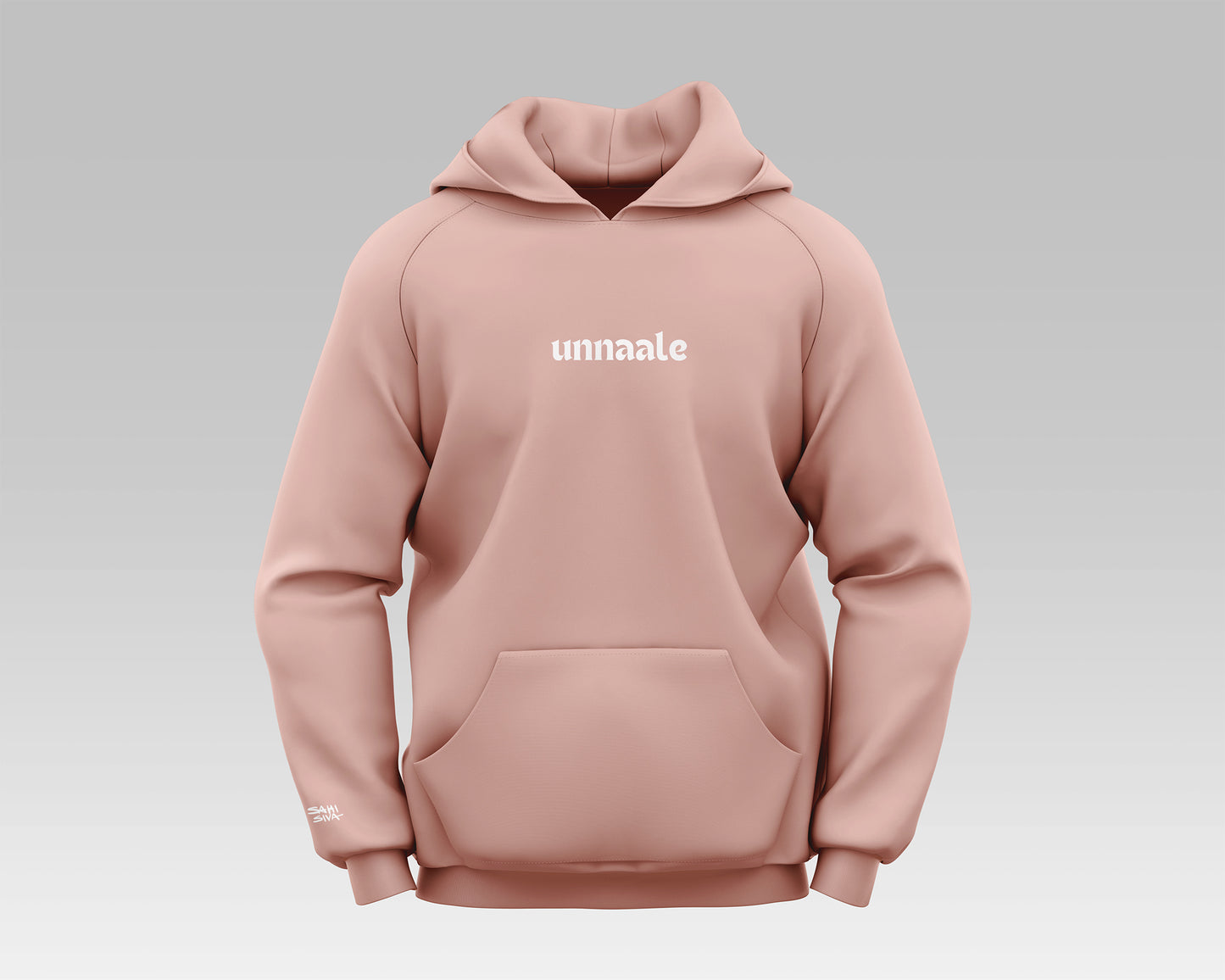 "UNNAALE Embroidered Hoodie featuring intricate embroidery for a cozy and chic look."