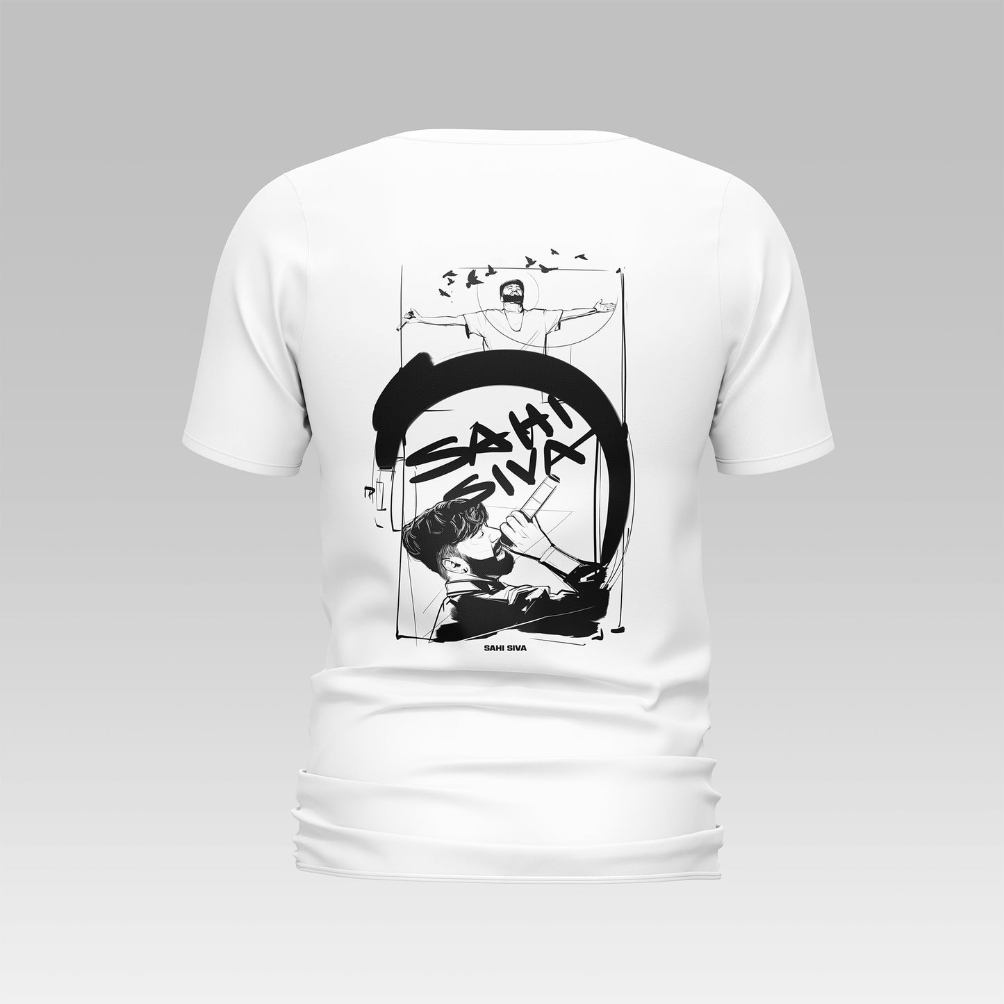 "SS024 Graphic T-shirt featuring a unique bold graphic design, crafted with high-quality materials for comfort and style."