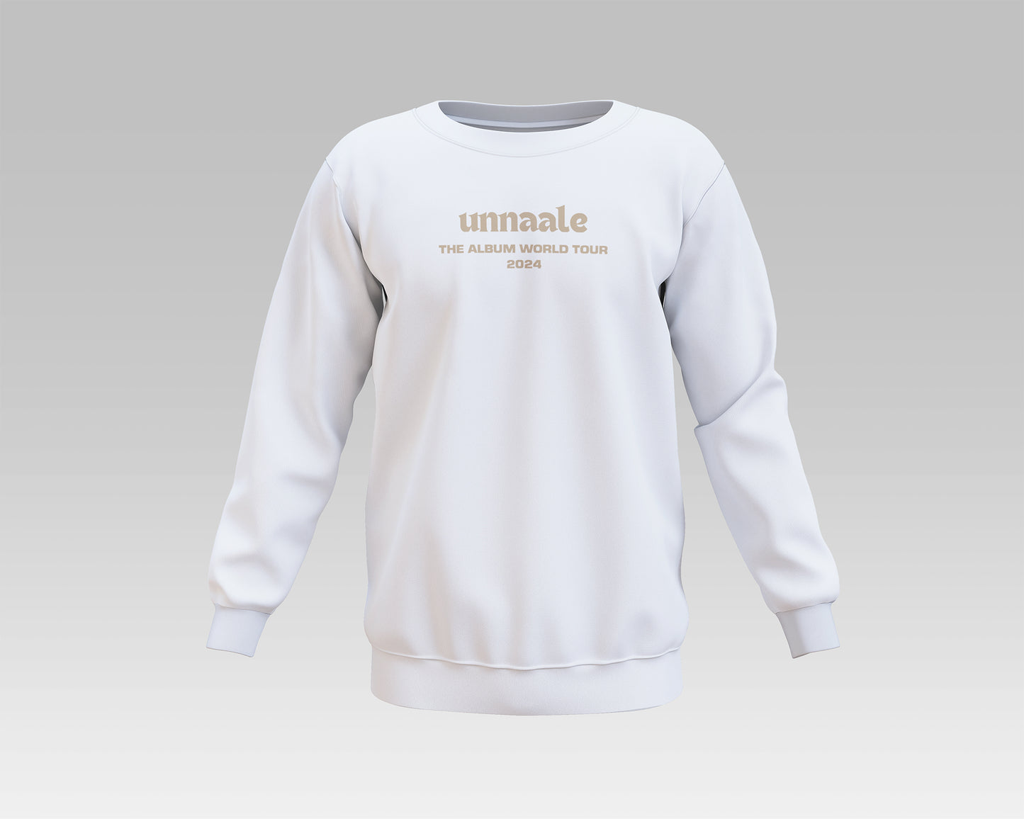 "SS024 World Tour Sweatshirt featuring a bold travel-inspired design, made with premium materials for comfort and style."