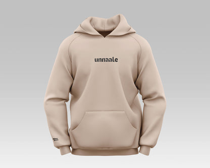 "UNNAALE Embroidered Hoodie featuring intricate embroidery for a cozy and chic look."