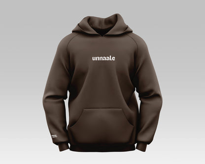"UNNAALE Embroidered Hoodie featuring intricate embroidery for a cozy and chic look."