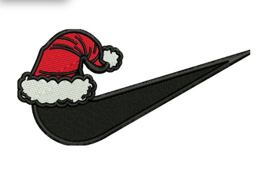 Santa Nike Embroidery