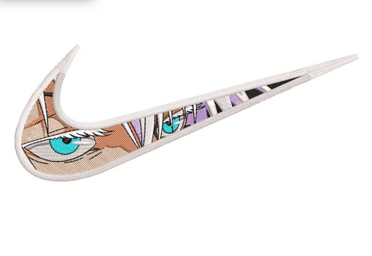 Satoru Gojo Swoosh Embroidery