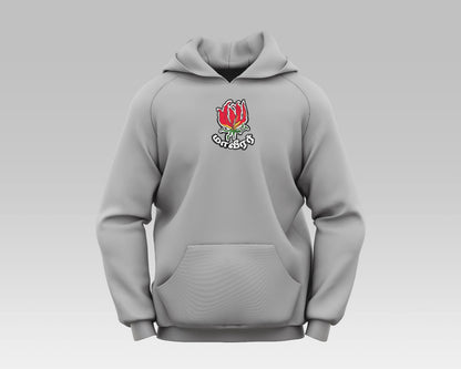 "Maaveerar Naal Hoodie with premium embroidery, honoring Tamil community heritage and supporting charity."